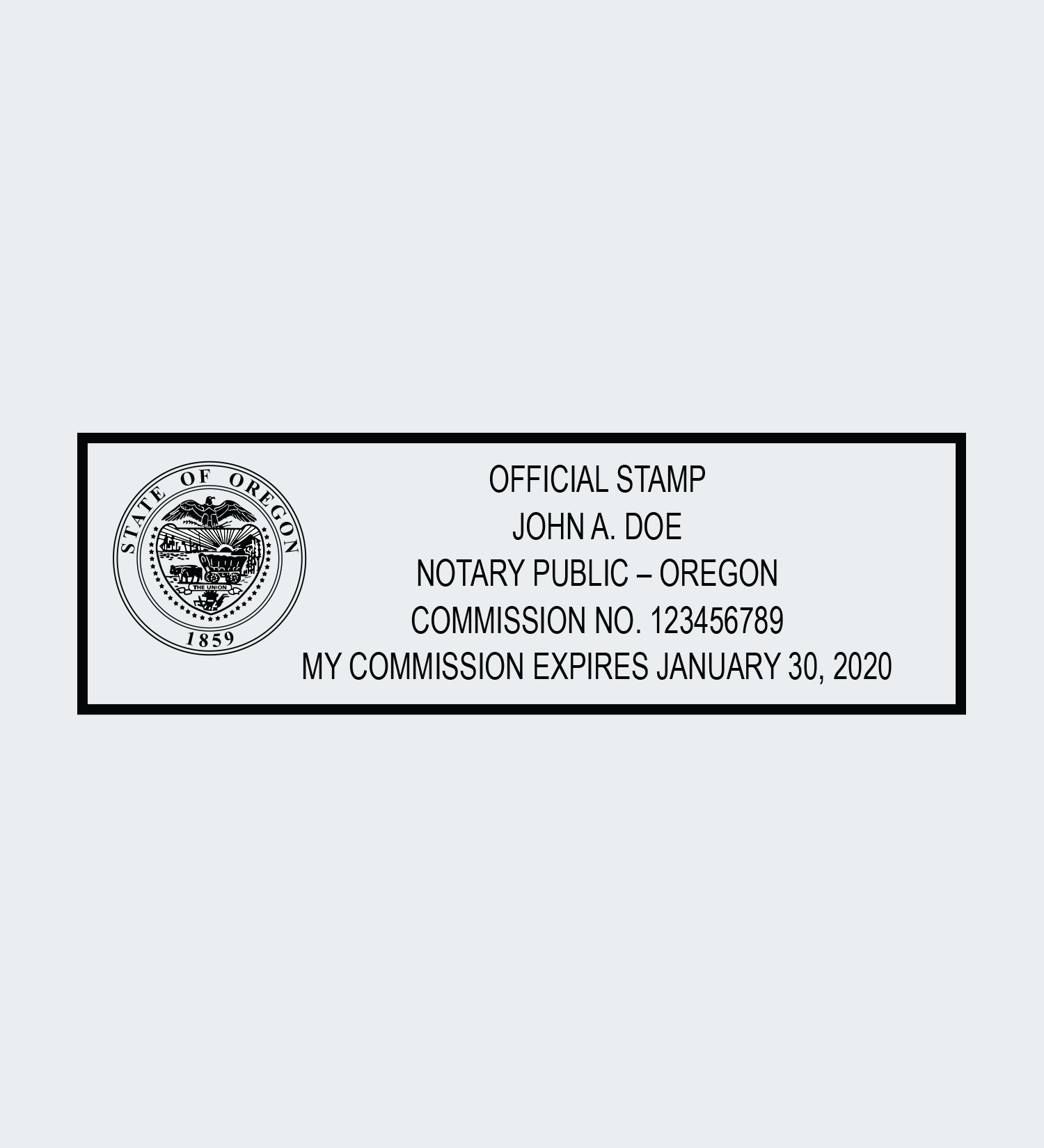Oregon Notary Seals Nna 7299